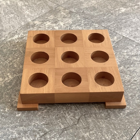 Target Michael Graves Tea Light Candle Holder Wood Holder, Rare Collectible - Picture 4 of 13